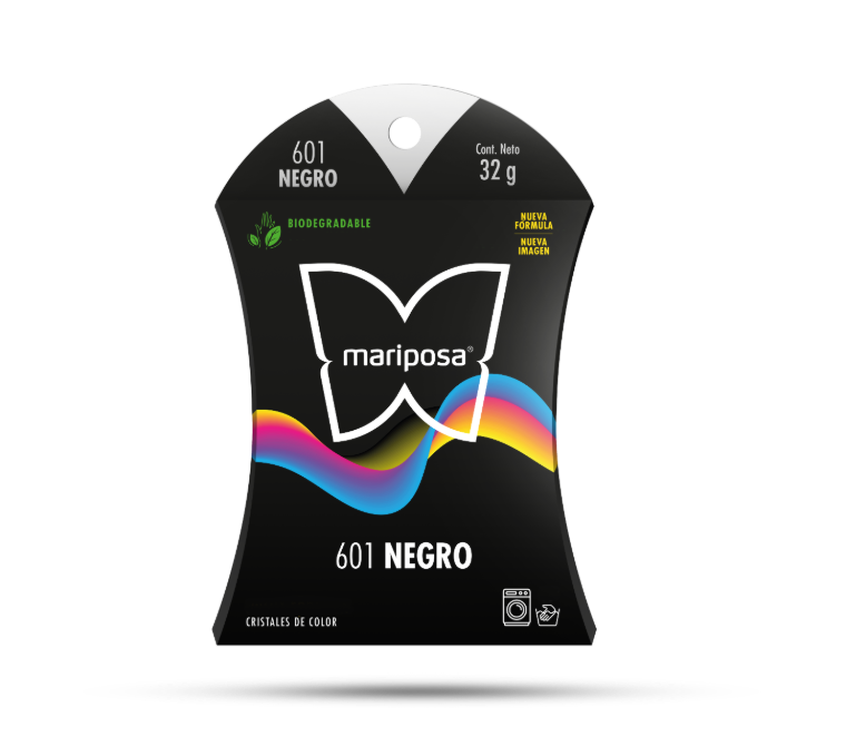 Sobre Cristales de Color 601 Negro, 32 g