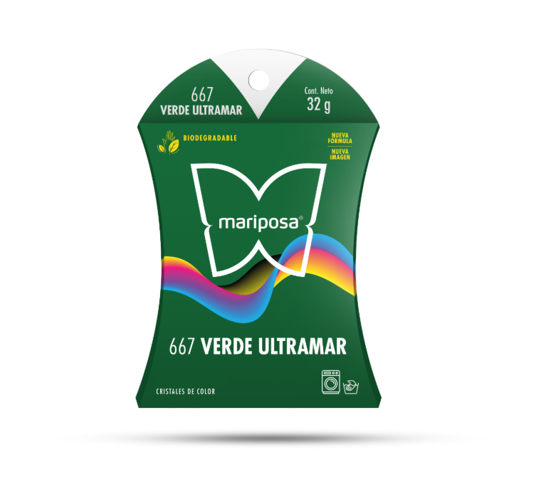 Sobre Cristales de Color 667 Verde Ultramar, 32 g